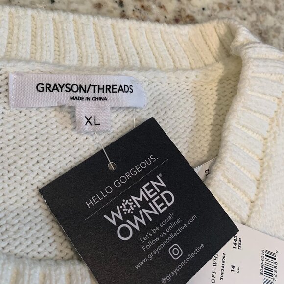 USA Crop Sweater XL NWT - Picture 6 of 13